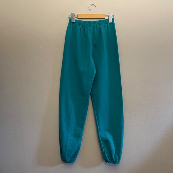 Vintage Pennmans Teal Sweatpants 50% Cotton 50% Poly NWoT - Picture 5 of 7